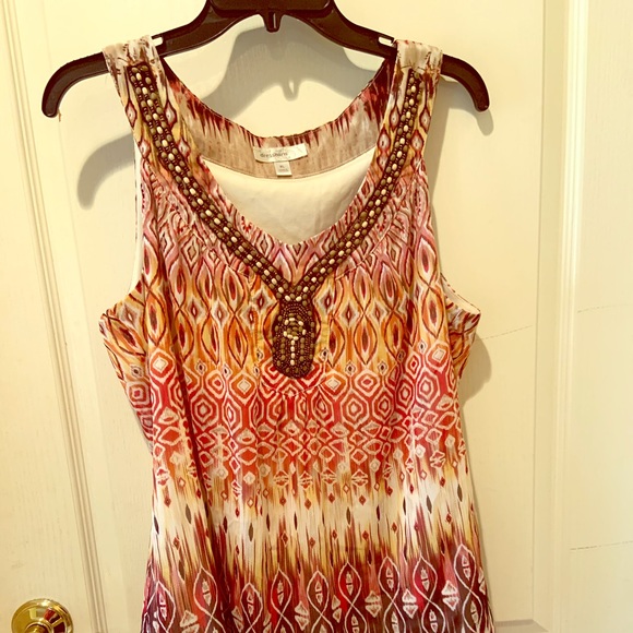 Dress Barn Tops - Beautiful multi colored patterned top